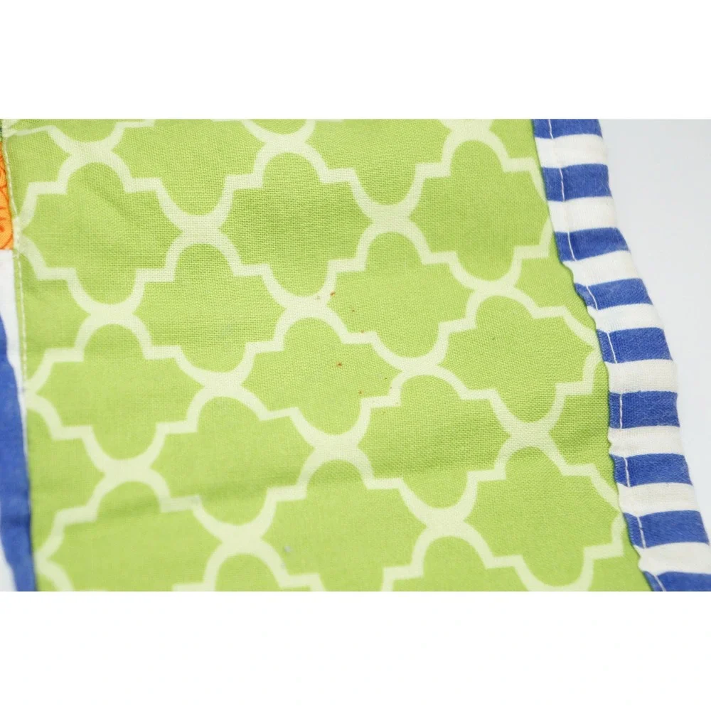 Piecemakers by the Bay Quilt 48x35.5 Multicolor Patchwork Geometric Good